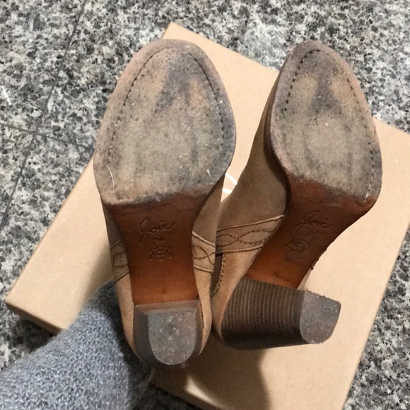 Joie Leather Lennon Booties - Picture 6 of 9